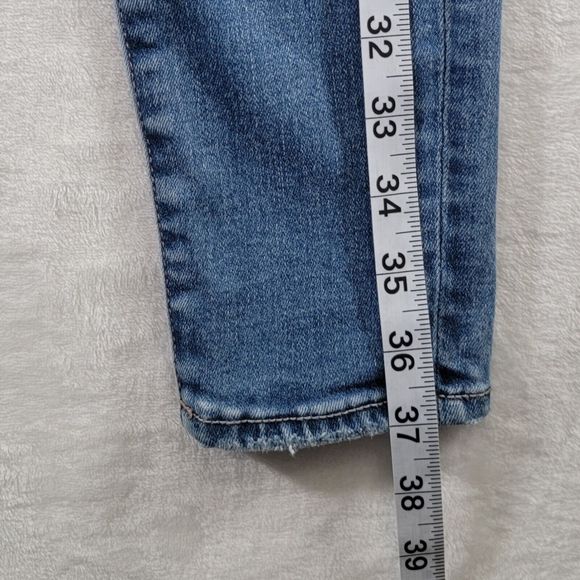 American Eagle Jeans Ne(x)t Level Stretch Jegging Women’s Size 0 Blue Denim - Picture 15 of 16